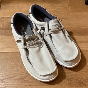 Hey Dude Men's Loafers - Light Gray